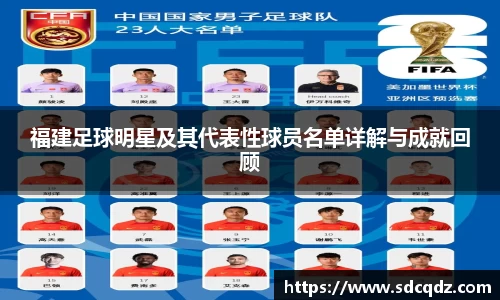 福建足球明星及其代表性球员名单详解与成就回顾